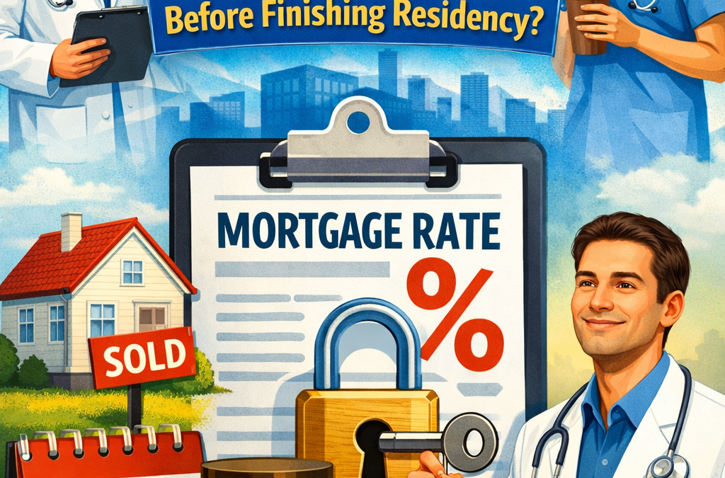 Can Physicians Lock in a Mortgage Rate Before Finishing Residency?