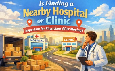 Is Finding a Nearby Hospital or Clinic Important for Physicians After Moving?