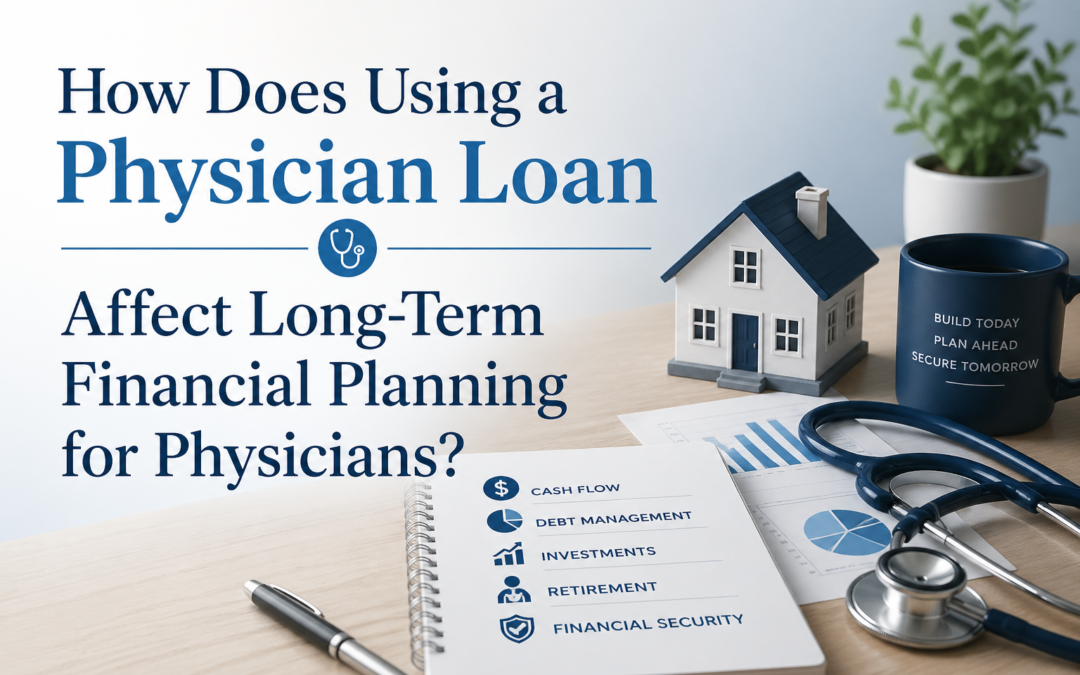 How Does Using a Physician Loan Affect Long-Term Financial Planning for Physicians?