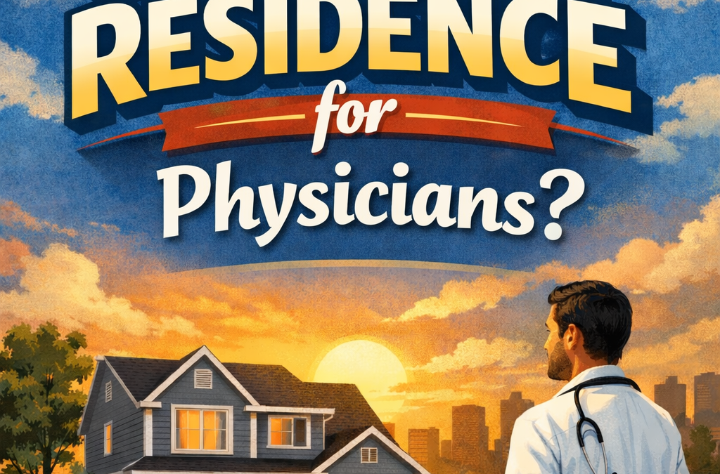 Is This Your Primary Residence for Physicians Buying a Home?
